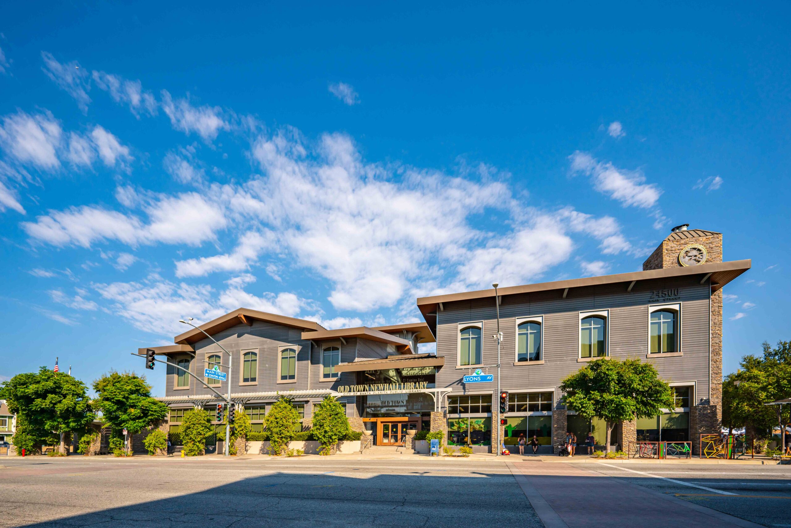 Old Town Newhall Library