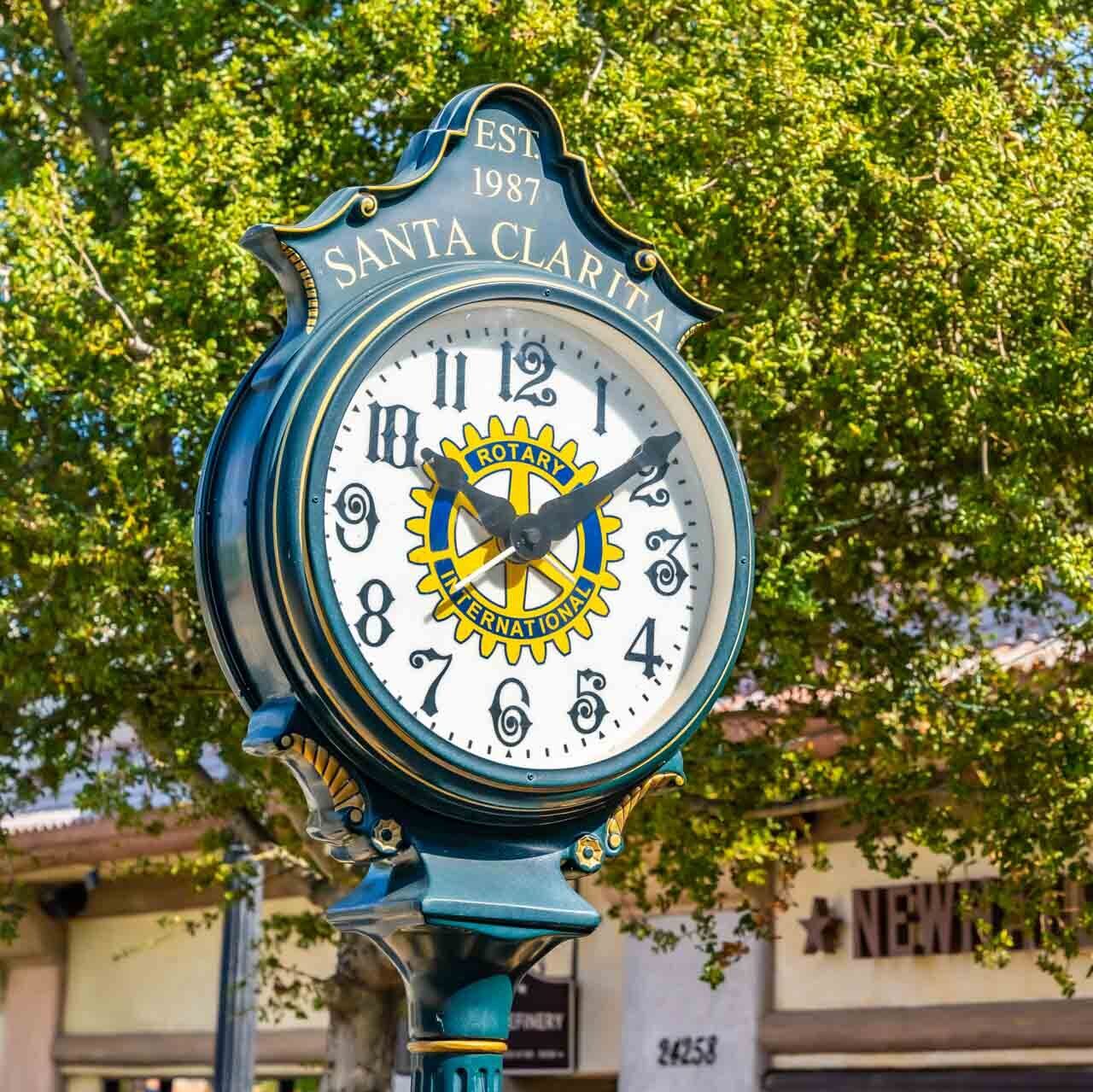 Santa Clarita Clock