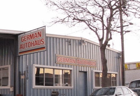 Entrance to German AutoHaus Old Town Newhall and Santa Clarita's residential German Vehicle Experts
